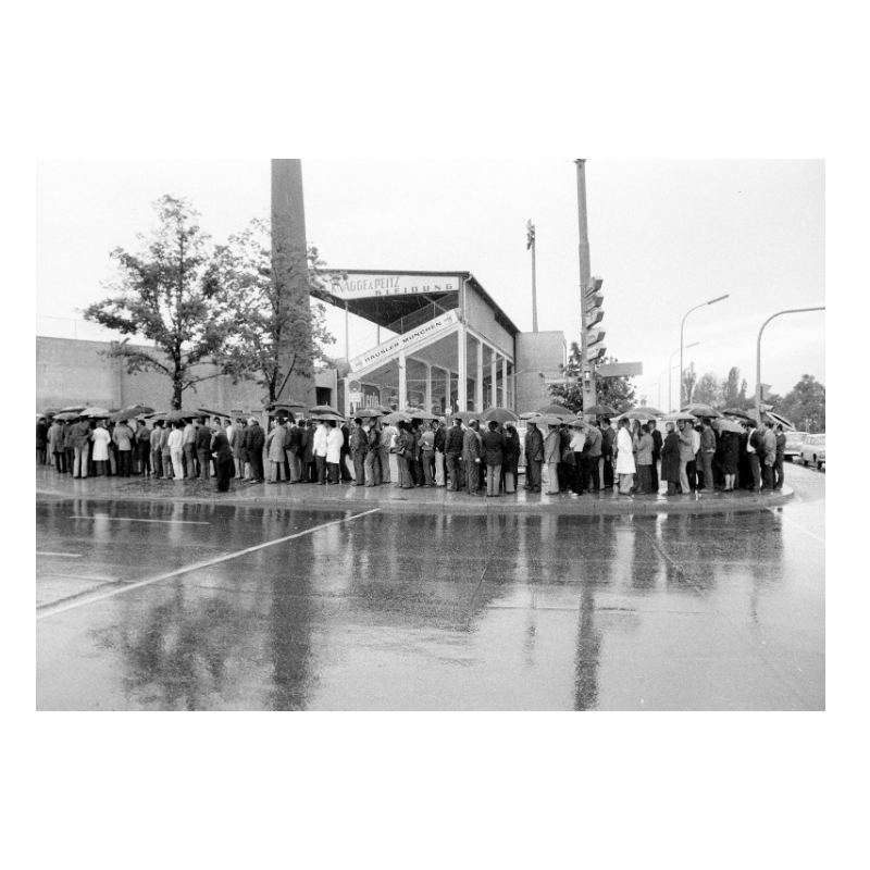 Gli spettatori sono in coda, Monaco di Baviera 1972