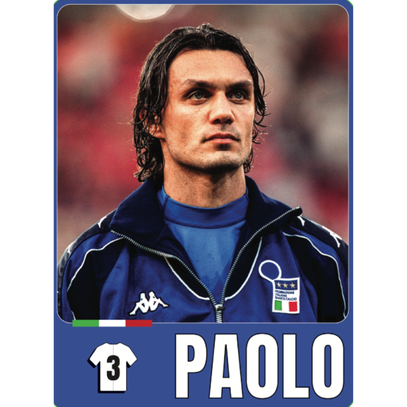 T-Shirt « Paolo » Maldini Italie