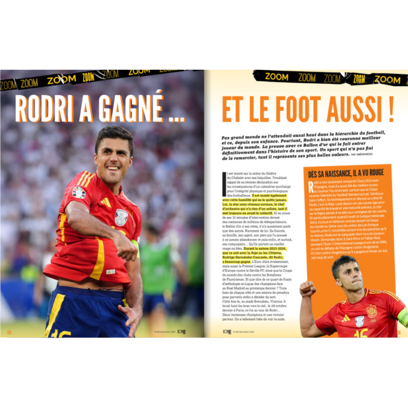 So Foot Club n°108 – Warren Zaïre-Emery🔵🔴