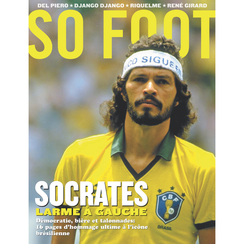 T-Shirt Couv So Foot « Hommage à Socrates »
