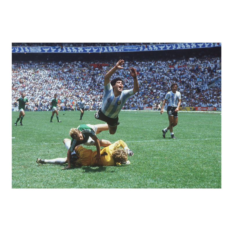 Maradona face à l'Allemagne, 1986