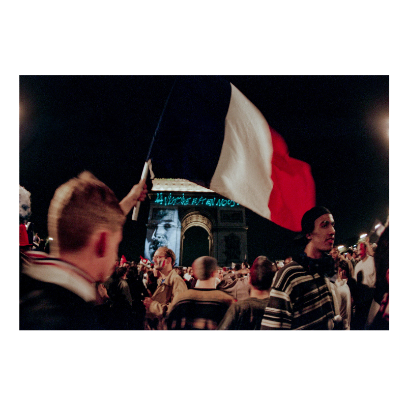 Célébration sur les Champs-Elysées, Mondial 1998