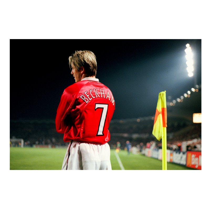 Corner de Beckham avec Manchester United, 2000