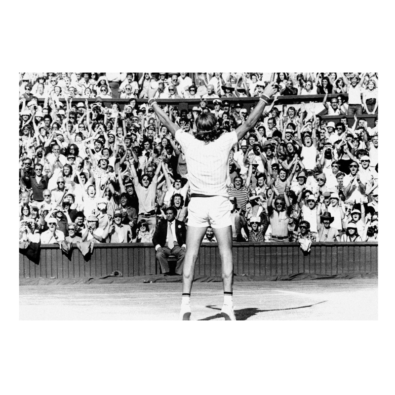 Joie de Björn Borg, Wimbledon 1977