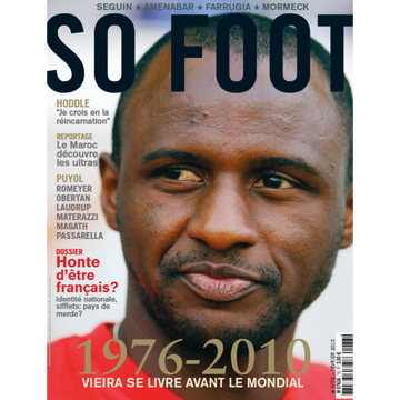 So Foot #73 : Patrick Vieira