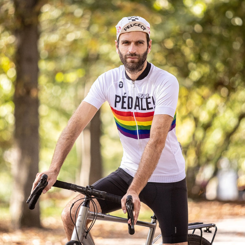 Maillot de cyclisme "Team Pédale!"