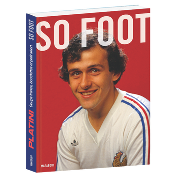 Libro "Platini: Calci di punizione, riccioli e pantaloncini corti"