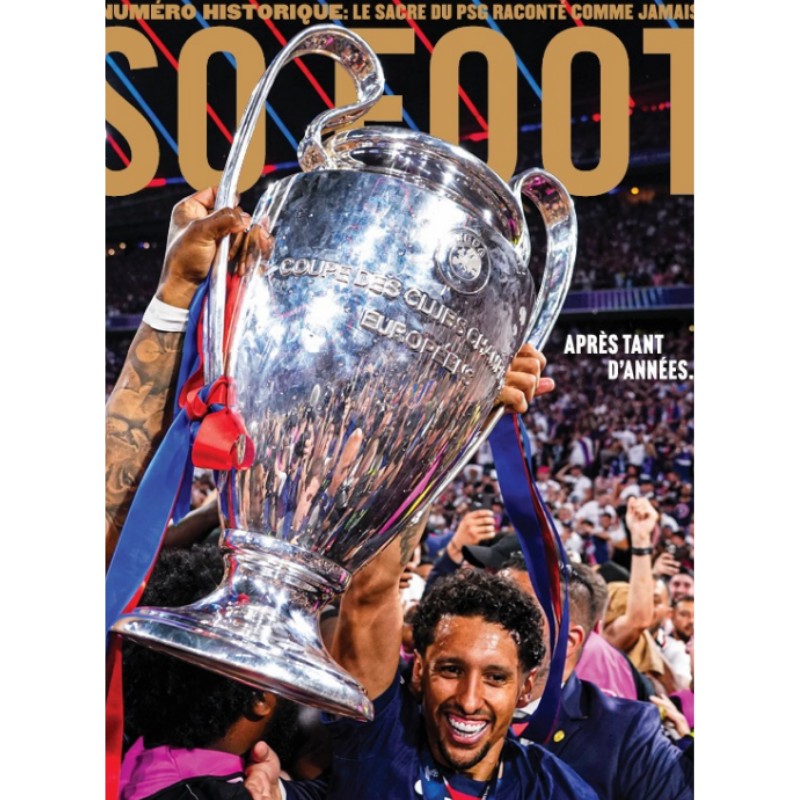 Poster dei campioni del Paris Saint-Germain, So Foot #227