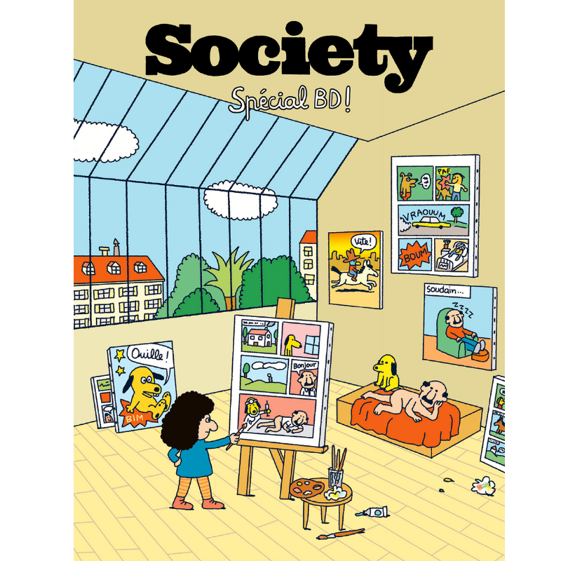 Copertina del puzzle Society "The Painter"