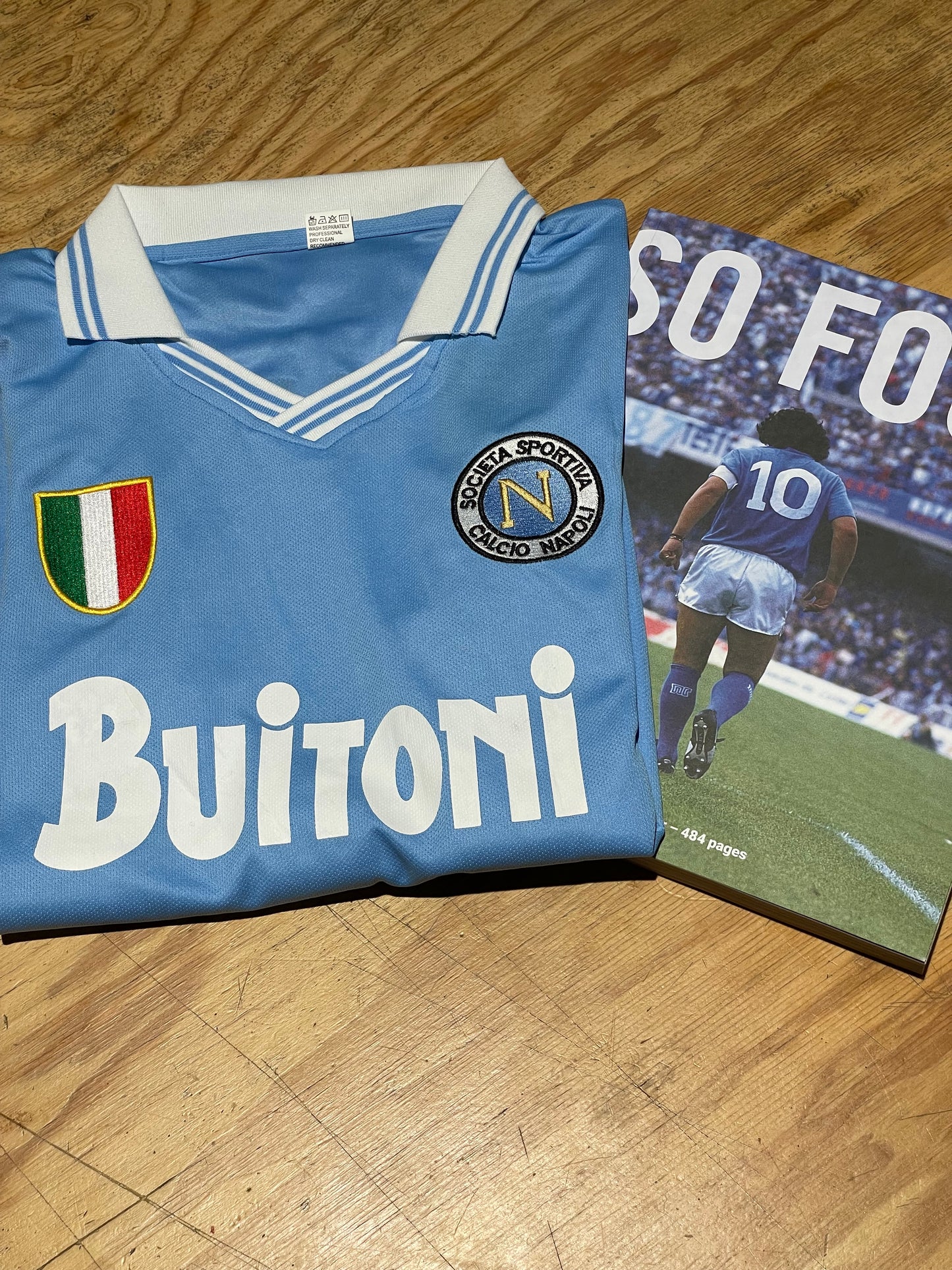 Coffret collector maillot « Maradona Napoli »
