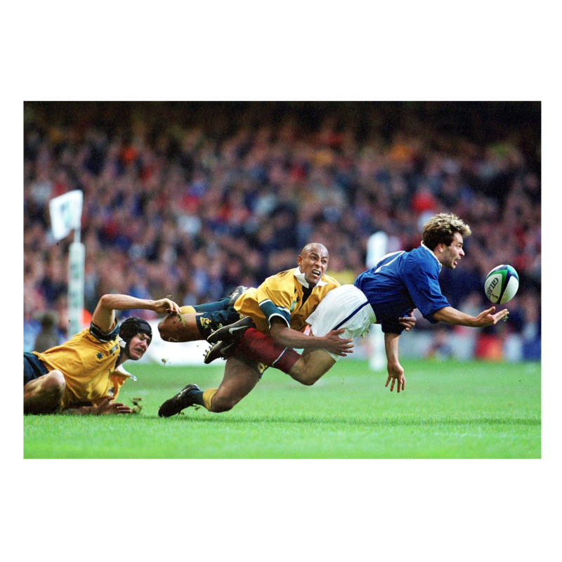 Christophe Dominici against Australia, 1999