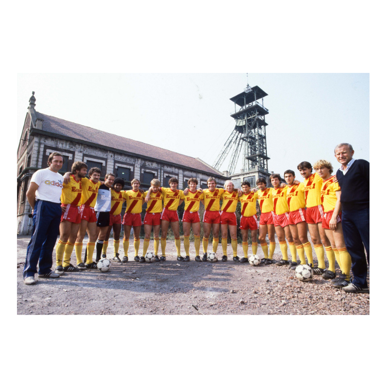 Présentation d'équipe du RC Lens, 1982
