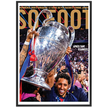 Affiche Paris Champion d'Europe, So Foot #227