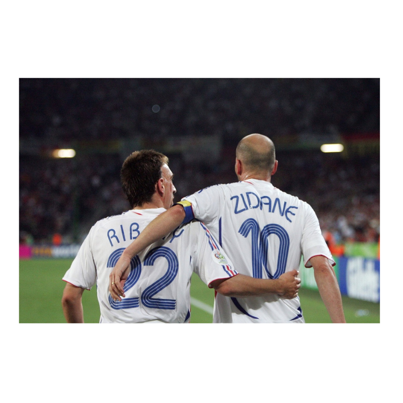 Ribéry e Zidane, 2006