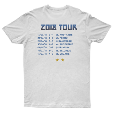 T-Shirt "France 2018" On Tour