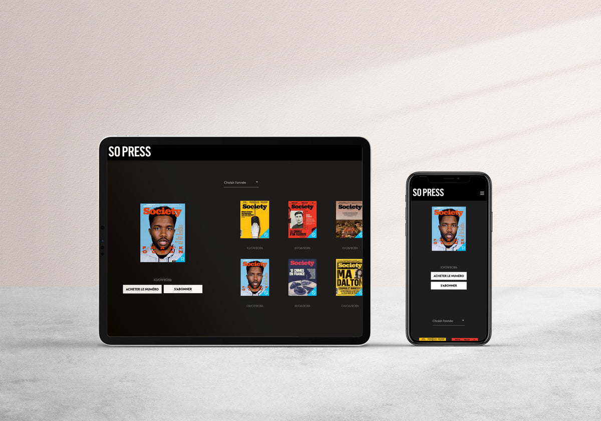 Édition numérique sur tablette et téléphone