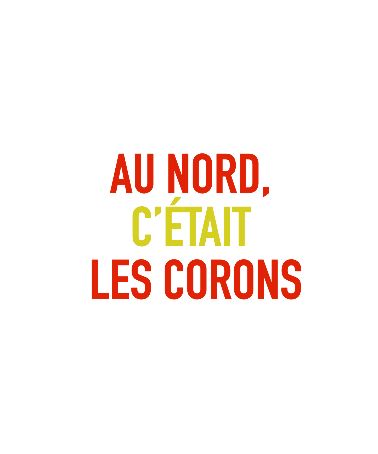 Chaussettes “Au Nord c’était les corons, la terre c’était le charbon”