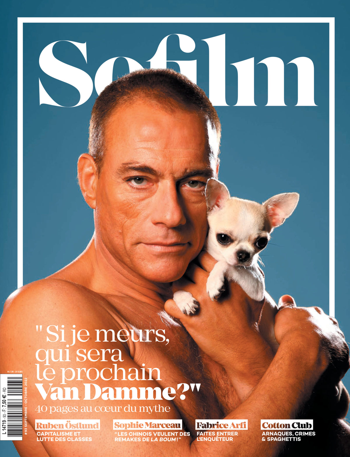 Mug citation JCVD "Si je meurs... qui sera le prochain Van Damme ?"