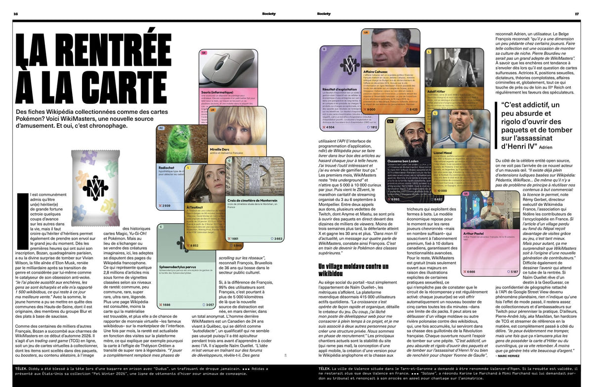 Double page 16-17 - Society #292