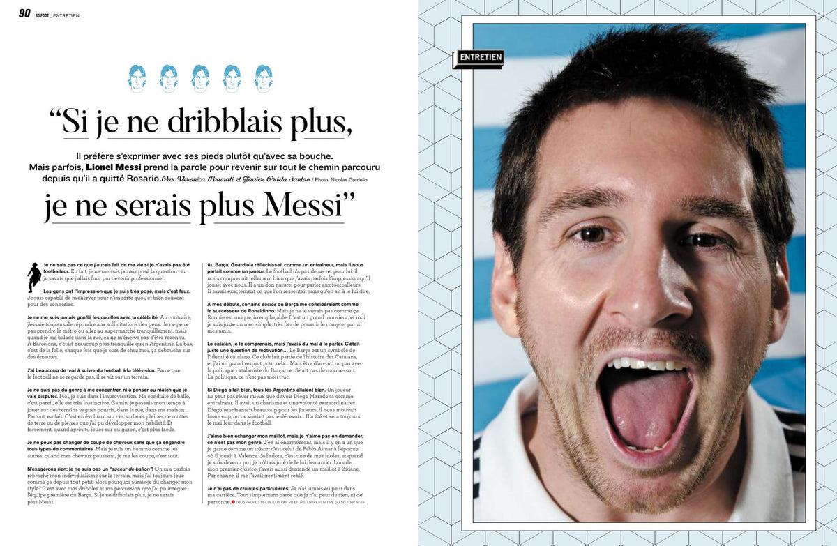 So Foot #189 : 100% Lionel Messi