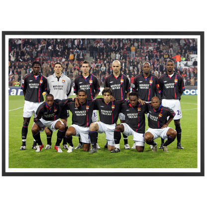 The Olympique Lyonnais team, 2005