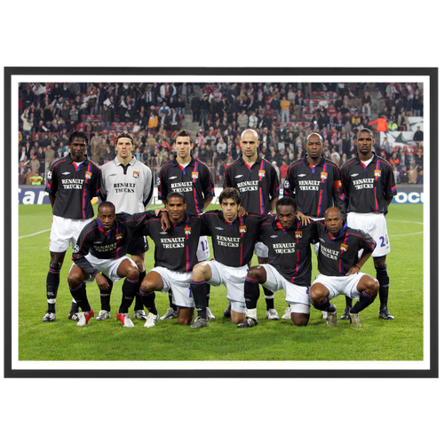The Olympique Lyonnais team, 2005