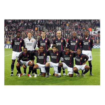 The Olympique Lyonnais team, 2005