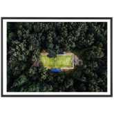 Le terrain vu du ciel