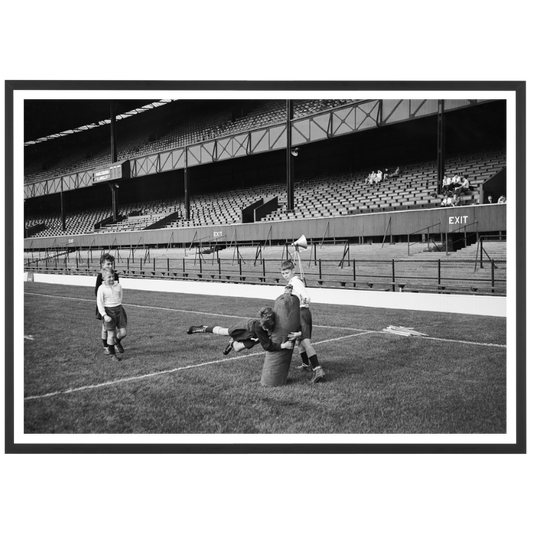 Cours de rugby à Twickenham, 1958