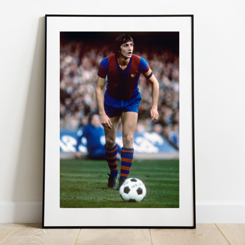 Johan Cruyff avec le FC Barcelone, 1976