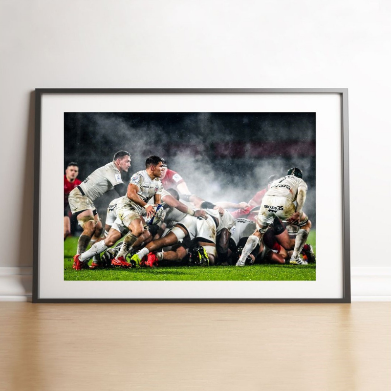 Antoine Dupont en sortie de mêlée, 2020