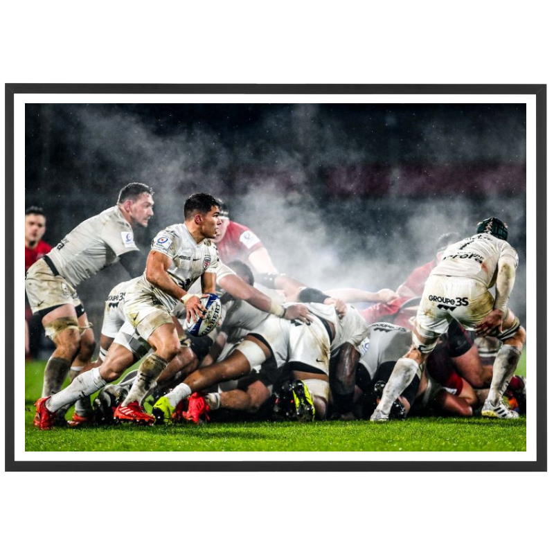 Antoine Dupont en sortie de mêlée, 2020