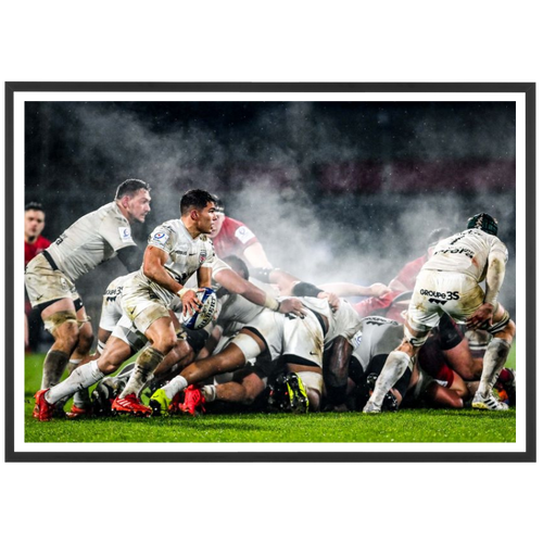 Antoine Dupont en sortie de mêlée, 2020