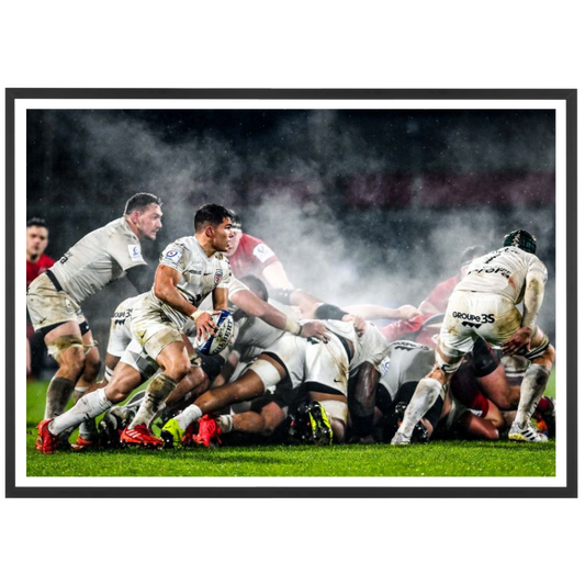 Antoine Dupont en sortie de mêlée, 2020