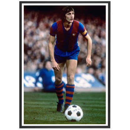Johan Cruyff avec le FC Barcelone, 1976