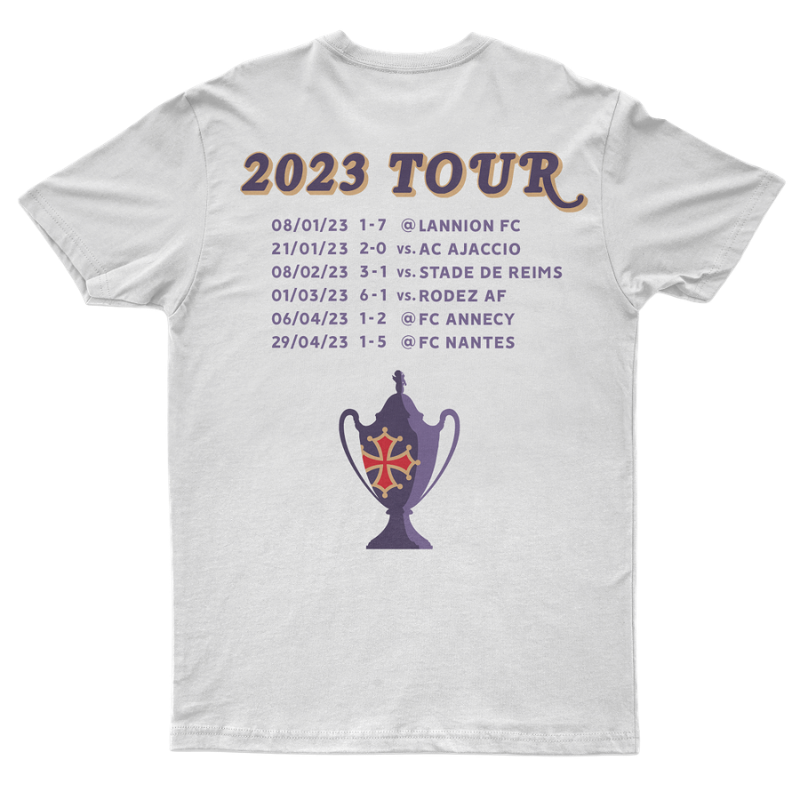 T-Shirt « Toulouse 23 » On Tour