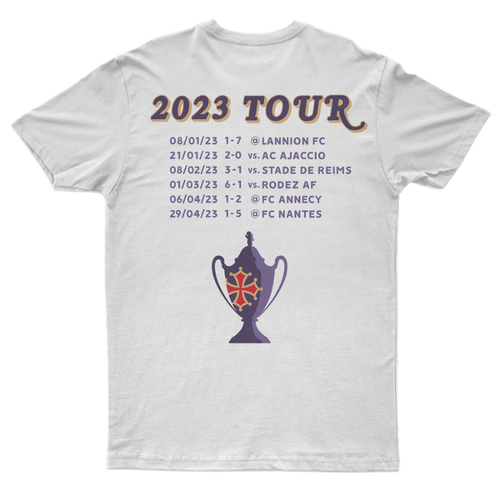 T-Shirt « Toulouse 23 » On Tour