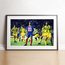 Charger l'image dans la galerie, David Ginola face au FC Nantes, 1994
