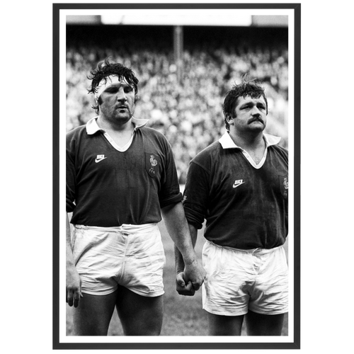 100 men and one woman in a stadium, 1973