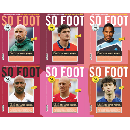 Pack 6 couvs So Foot spécial "Chèvres"