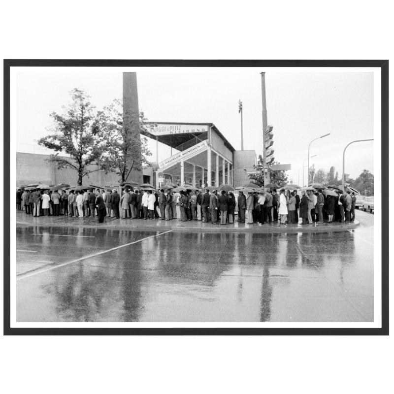 Gli spettatori sono in coda, Monaco di Baviera 1972
