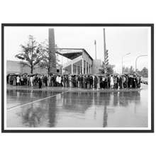 Charger l'image dans la galerie, Spectateurs font la queue, Munich 1972