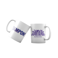 Charger l'image dans la galerie, Mug citation Rives "Le rugby et les copains, l'eau ou les rochers"