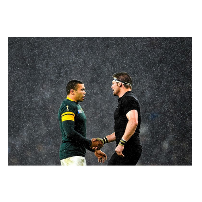 Habana et McCaw se serrent la main, 2015