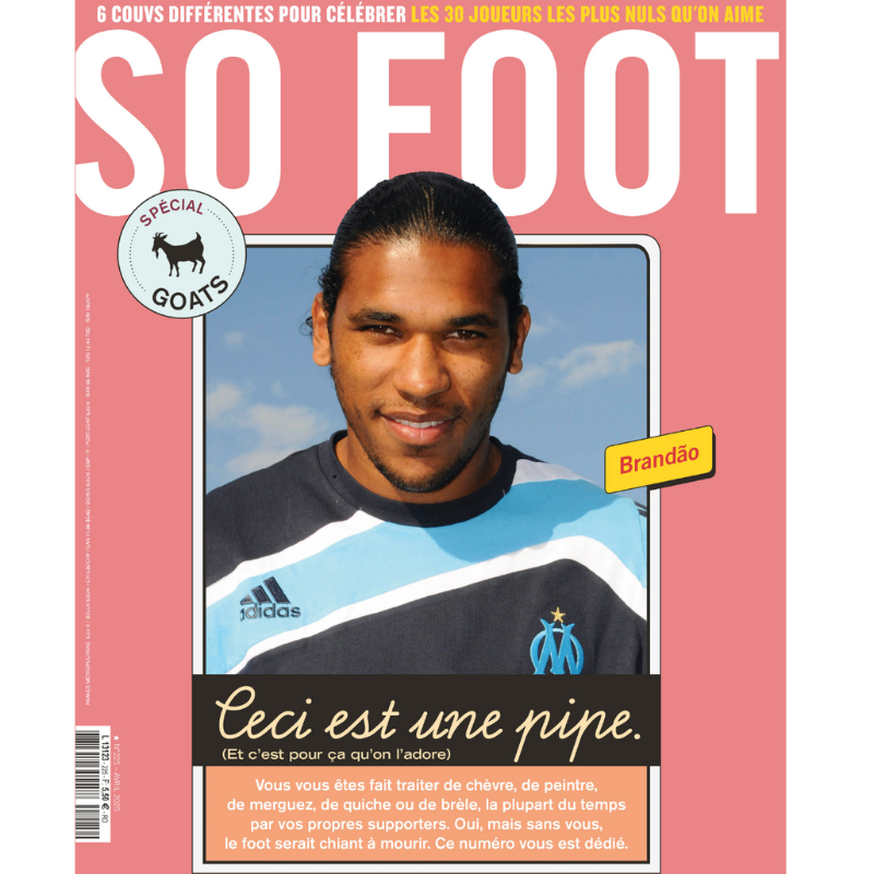 Pack 6 couvs So Foot spécial "Chèvres"