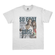 Charger l'image dans la galerie, T-Shirt Couv So Foot « Merci gros ! » Ronaldo blanc