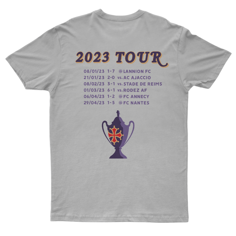 T-Shirt « Toulouse 23 » On Tour