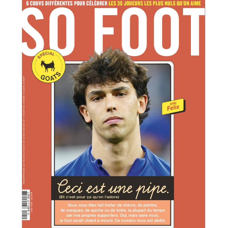 Pack 6 couvs So Foot spécial "Chèvres"