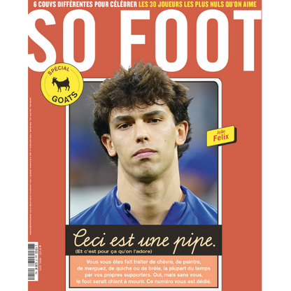 Pack 6 couvs So Foot spécial "Chèvres"