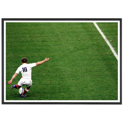 Jonny Wilkinson tente une transformation, 2008